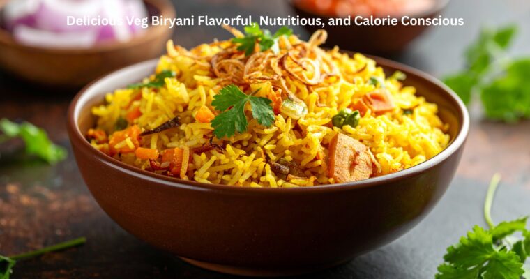 Delicious Veg Biryani Flavorful, Nutritious, and Calorie Conscious
