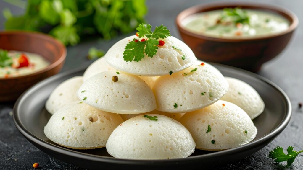 4. Oats Idli (2 idlis)