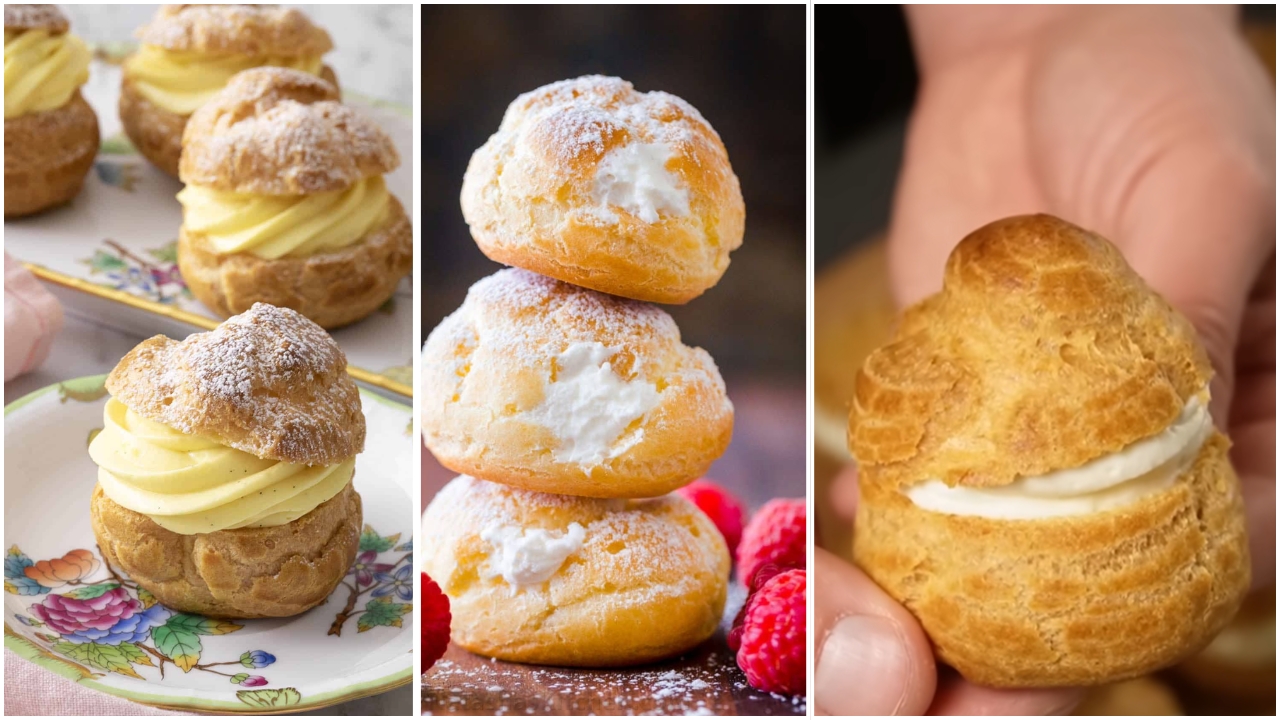 Cream Puffs – Calories, Nutrition & Recipe Video